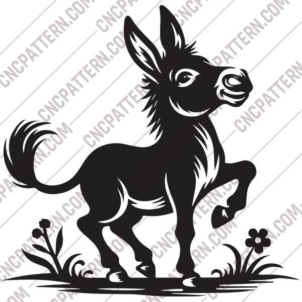 Donkey DXF File